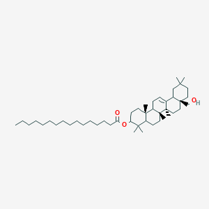 molecular formula C46H80O3 B12428369 Olean-12-ene-3beta,28-diol, 3-palmitate 