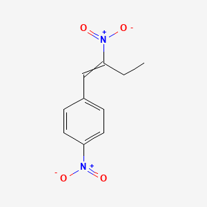 molecular formula C10H10N2O4 B12428397 1-Nitro-4-(2-nitrobut-1-enyl)benzene 