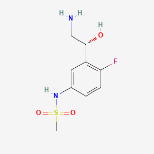 molecular formula C9H13FN2O3S B1242840 Urinary Incontinence-Targeting Compound 1 CAS No. 137431-02-8