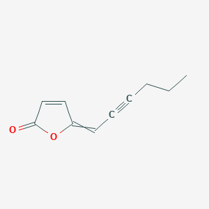 molecular formula C10H10O2 B12428403 (5Z)-5-(Hex-2-YN-1-ylidene)furan-2-one 