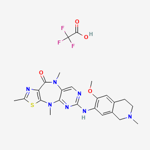 molecular formula C24H26F3N7O4S B12428450 Fak-IN-1 