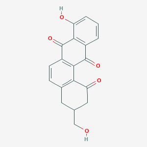 molecular formula C19H14O5 B1242850 Uxsdrwxyylscoy-uhfffaoysa- 