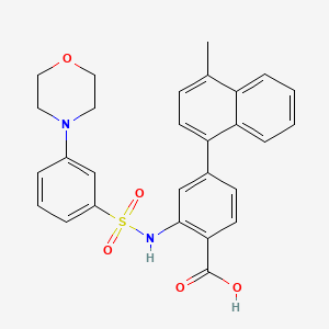 molecular formula C28H26N2O5S B12428515 Mcl1-IN-4 