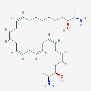 molecular formula C30H52N2O2 B1242856 Leucettamol A 