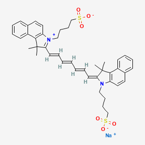 molecular formula C43H47N2NaO6S2 B12428562 Biotin-labeled ODN 1668 sodium 
