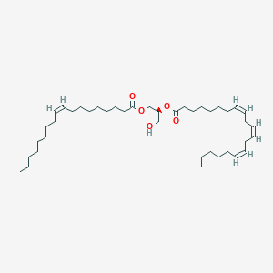 molecular formula C41H72O5 B1242858 1-(9Z-octadecenoyl)-2-(8Z,11Z,14Z-eicosatrienoyl)-sn-glycerol 