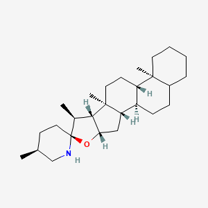 molecular formula C27H45NO B1242861 Tomatidane 