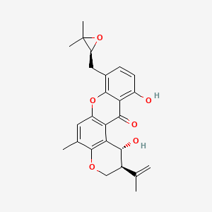 molecular formula C25H26O6 B12428620 Tajixanthone CAS No. 35660-48-1