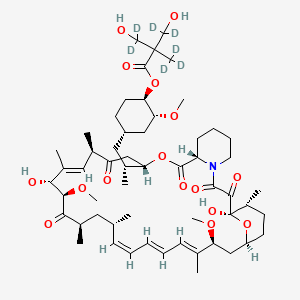 molecular formula C56H87NO16 B12428636 Temsirolimus-d7 