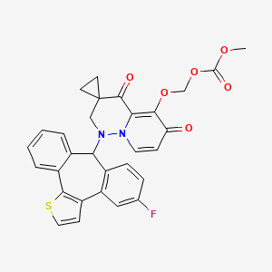 molecular formula C30H23FN2O6S B12428656 Cap-dependent endonuclease-IN-14 
