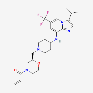 molecular formula C24H32F3N5O2 B12428659 Cdk7/9-IN-1 