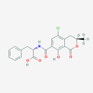 molecular formula C20H18ClNO6 B12428663 Ochratoxin A-D4 