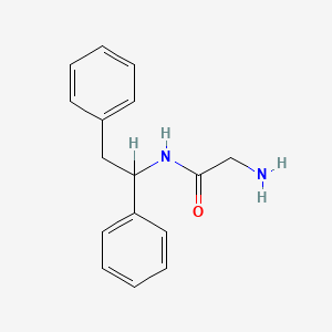2-Amino-N-(1,2-diphenylethyl)acetamide