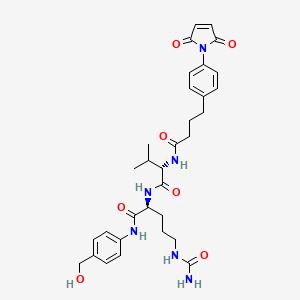 molecular formula C32H40N6O7 B12428689 Mal-Phe-C4-Val-Cit-PAB 