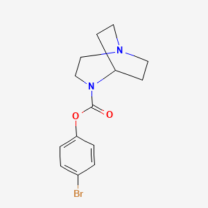 molecular formula C14H17BrN2O2 B1242869 SSR180711 CAS No. 298198-52-4