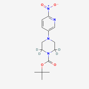 molecular formula C14H20N4O4 B12428696 Serine Hydrolase inhibitor-1-pip-2-nitropyridine-d4 