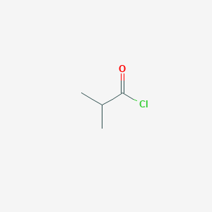molecular formula C4H7ClO B124287 异丁酰氯 CAS No. 79-30-1