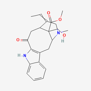 molecular formula C22H26N2O4 B12428701 Gelsempervine A 
