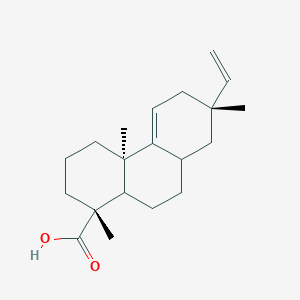 molecular formula C20H30O2 B1242871 Acanthoic acid 