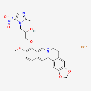 molecular formula C26H25BrN4O7 B12428726 Antibacterial agent 68 