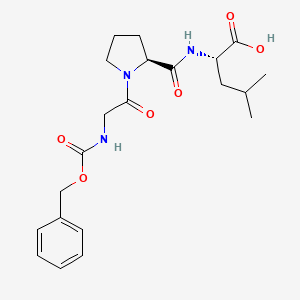molecular formula C21H29N3O6 B12428769 Z-Gly-Pro-Leu CAS No. 2646-63-1