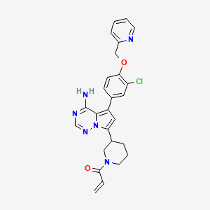 molecular formula C26H25ClN6O2 B12428794 Egfr-IN-36 