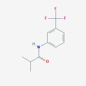 molecular formula C11H12F3NO B124288 3'-三氟甲基异丁酰苯胺 CAS No. 1939-27-1