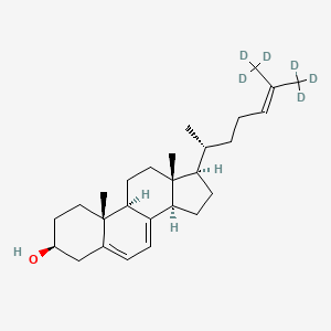 molecular formula C27H42O B12428823 7-Dehydro Desmosterol-d6 