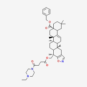 molecular formula C48H67N3O6 B12428833 P-gp inhibitor 3 