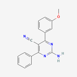 molecular formula C18H14N4O B12428918 A1AR antagonist 1 