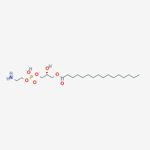 molecular formula C21H44NO7P B1242901 1-Palmitoyl-2-hydroxy-sn-glycero-3-PE 
