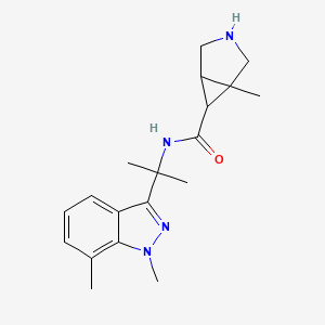 molecular formula C19H26N4O B12429024 SSTR4 agonist 4 