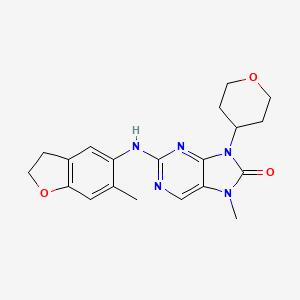 molecular formula C20H23N5O3 B12429046 DNA-PK-IN-2 