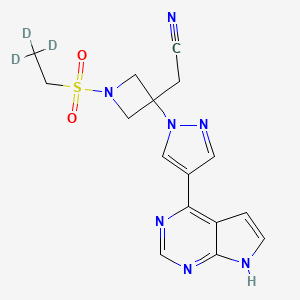 molecular formula C16H17N7O2S B12429092 Baricitinib-d3 
