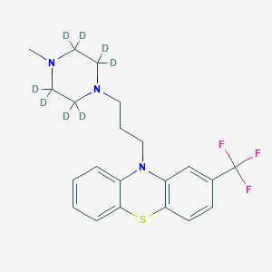 molecular formula C21H24F3N3S B12429125 Trifluoperazine D8 