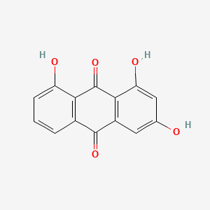 molecular formula C14H8O5 B12429142 1,3,8-Trihydroxyanthraquinone CAS No. 52431-74-0