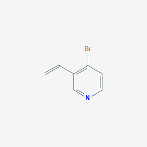 molecular formula C7H6BrN B12429172 4-Bromo-3-vinylpyridine 
