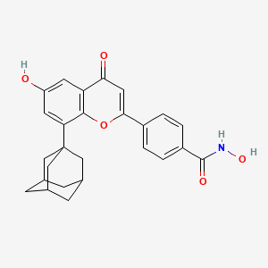 molecular formula C26H25NO5 B12429198 Nur77 modulator 2 
