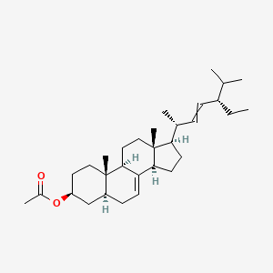 molecular formula C31H50O2 B12429224 -Spinasterol acetate 