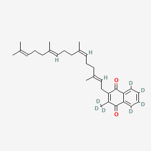 molecular formula C31H40O2 B12429260 6Z-Vitamin K2-d7 