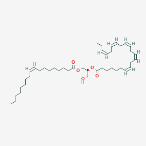 molecular formula C43H72O5 B1242931 [(2S)-1-hydroxy-3-[(Z)-octadec-9-enoyl]oxypropan-2-yl] (7Z,10Z,13Z,16Z,19Z)-docosa-7,10,13,16,19-pentaenoate 