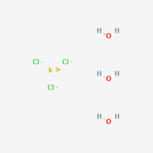 molecular formula Cl3H6IrO3 B12429425 Iridium(III)chloridetrihydrate 