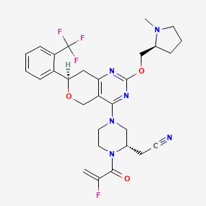 molecular formula C29H32F4N6O3 B12429459 KRAS G12C inhibitor 27 