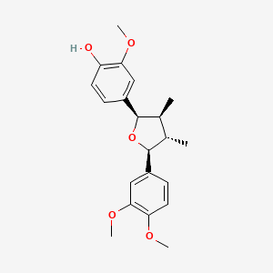 molecular formula C21H26O5 B1242947 Futokadsurin A 