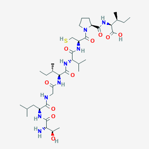 molecular formula C37H66N8O10S B12429484 HPV16 E7 (86-93) 
