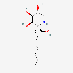 5-C-heptyl-DNJ