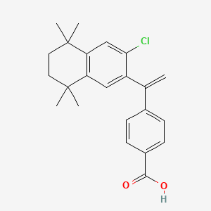 4-[1-(3-Chloro-5,5,8,8-tetramethyl-5,6,7,8-tetrahydro-naphthalen-2-yl)-vinyl]-benzoic acid