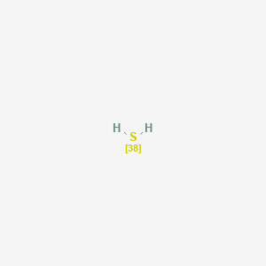 molecular formula H2S B1242961 Sulfur-38 CAS No. 15759-21-4