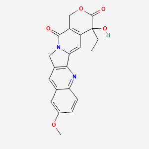 molecular formula C21H18N2O5 B12429647 Methoxycamptothecin 