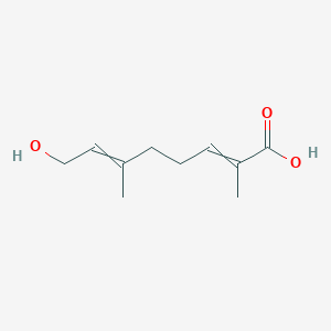 molecular formula C10H16O3 B12429805 8-Hydroxy-2,6-dimethyl-2,6-octadienoic acid 
